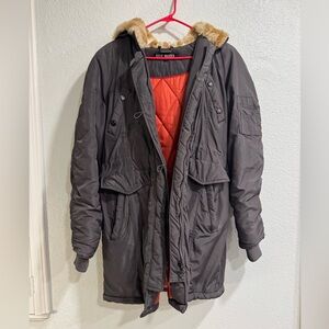 Steve Madden Winter Snow Parka Coat